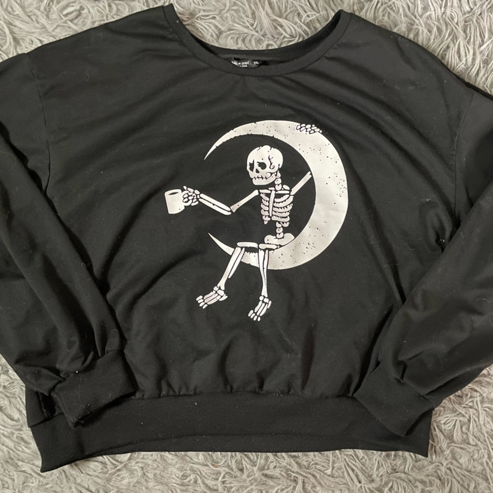 Skeleton Crewneck Sweater